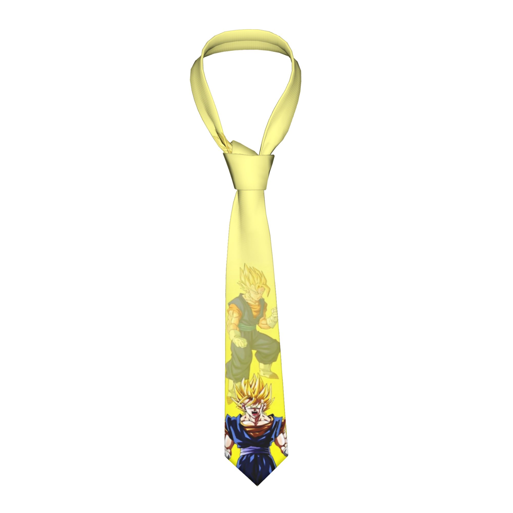 Men Accessories Wedding - เนคไทลายตัวละคร DBZ Z สำหรับทุกเพศ ขนาด 8