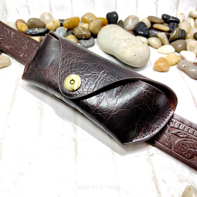 Men Accessories Pack - Blongk แว่นตากระเป๋าเอวกระเป๋าหนังแท้แว่นตากันแดดกล่องกระเป๋าเข็มขัดแพ็คแบบพกพาผู้ชายผู้หญิง YJHd-55
