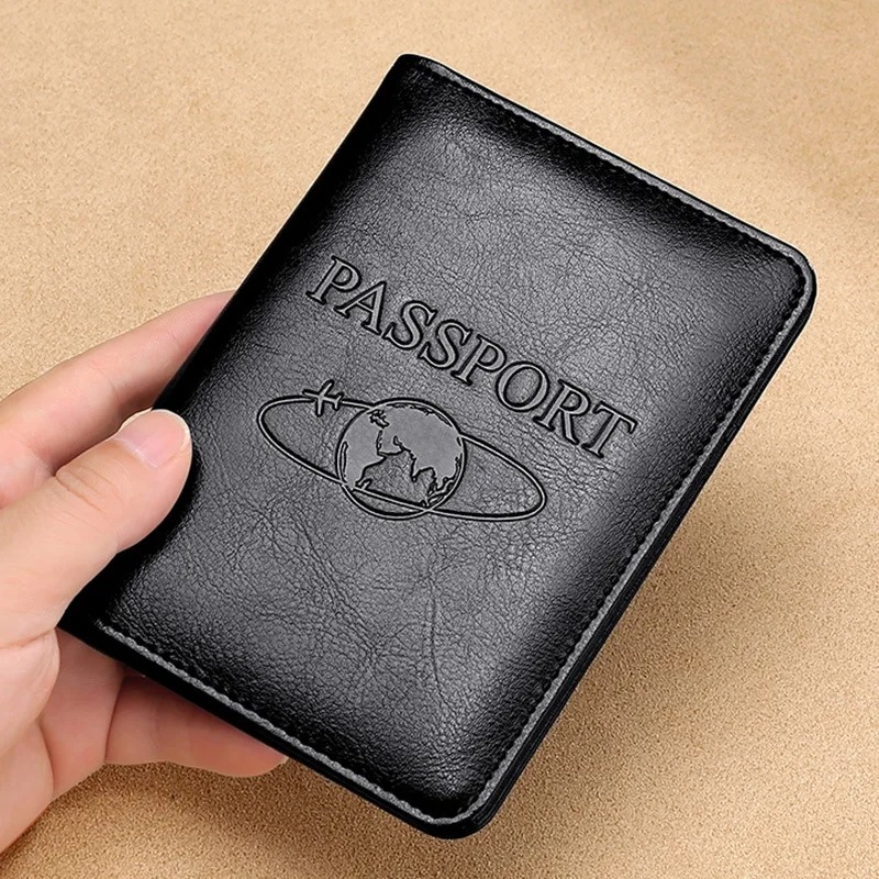 Unisex ปกหนังสือเดินทางหนังแท้ - Men'S Accessories Wallet บทวิจารณ์และราคา