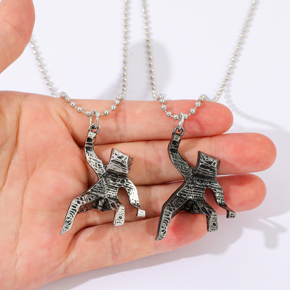 จี้สร้อยคอรูปคนน้อย 3 มิติ ซีน - Men Accessories Hand บทวิจารณ์และราคา
