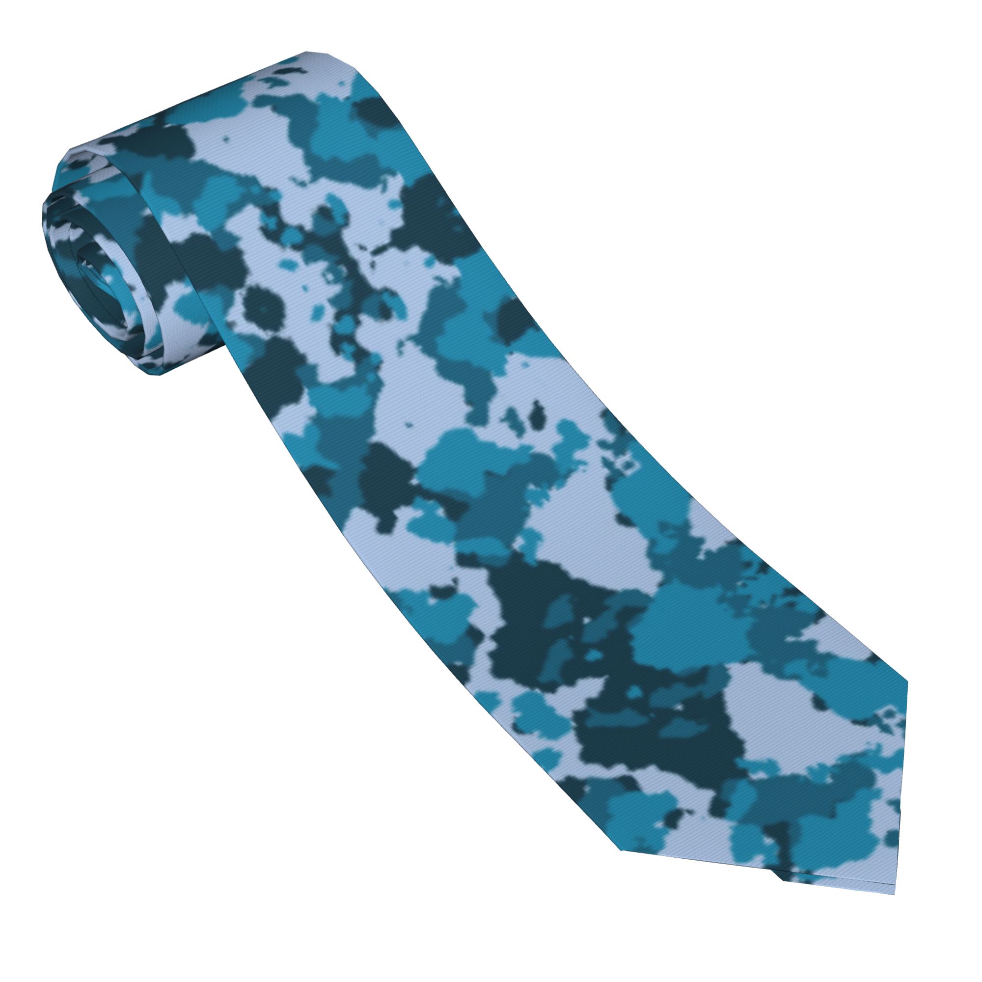 เนคไทลายพรางสำหรับผู้ชาย ผ้าโพ - Men Accessories Wedding บทวิจารณ์และราคา