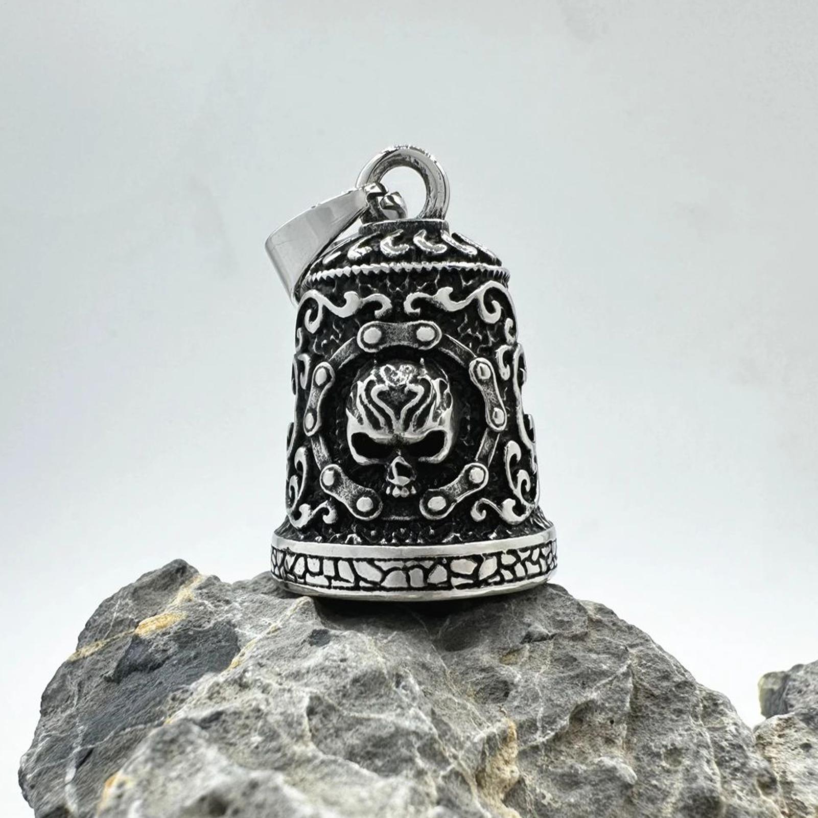 จี้กระดิ่งรูปหัวกะโหลก ของตกแต - Men Accessories Hand บทวิจารณ์และราคา