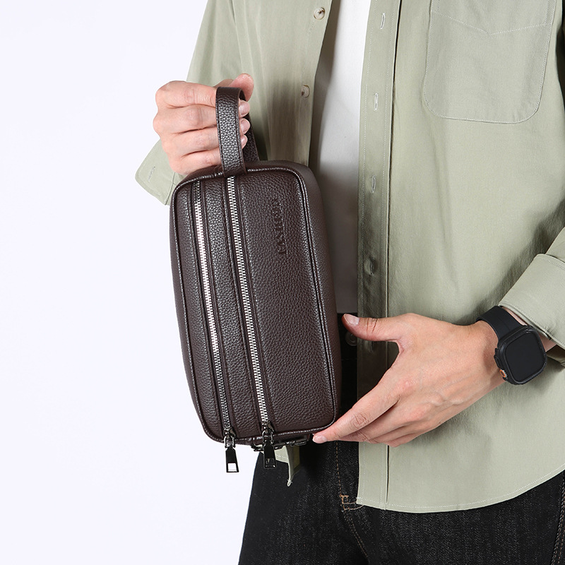 กระเป๋าคลัทช์ผู้ชายสไตล์วินเทจ - Men'S Accessories Travel Bag บทวิจารณ์และราคา