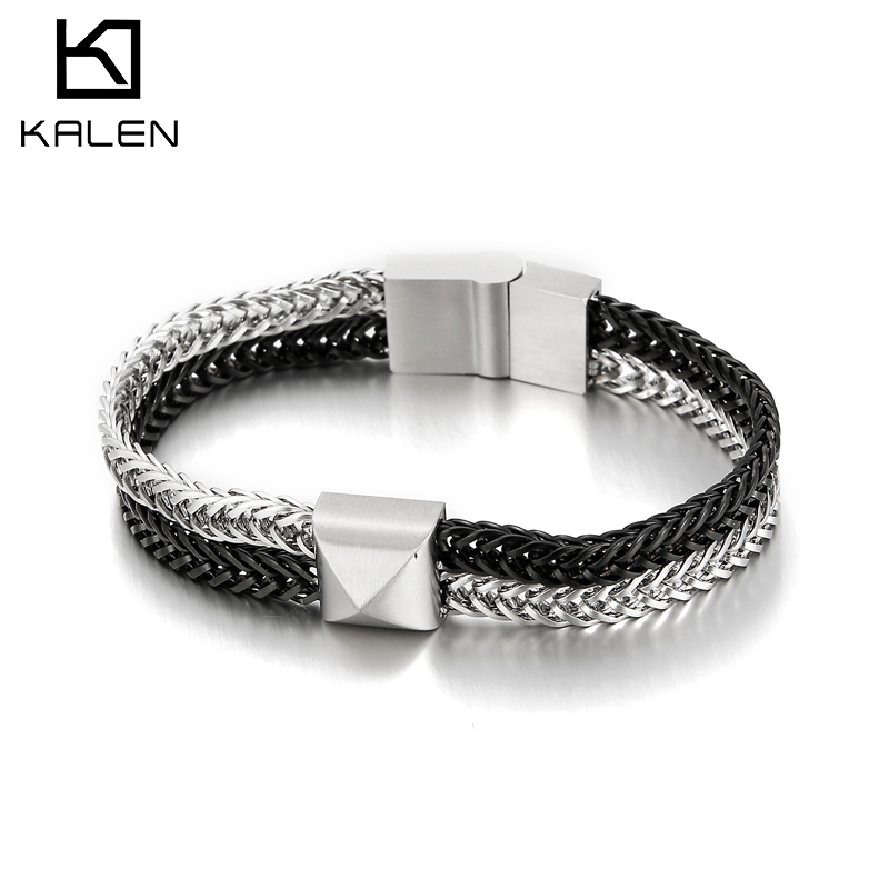 กำไลข้อมือ Kalen 6 มม. แบบตาข่ - Men Accessories Singapore บทวิจารณ์และราคา