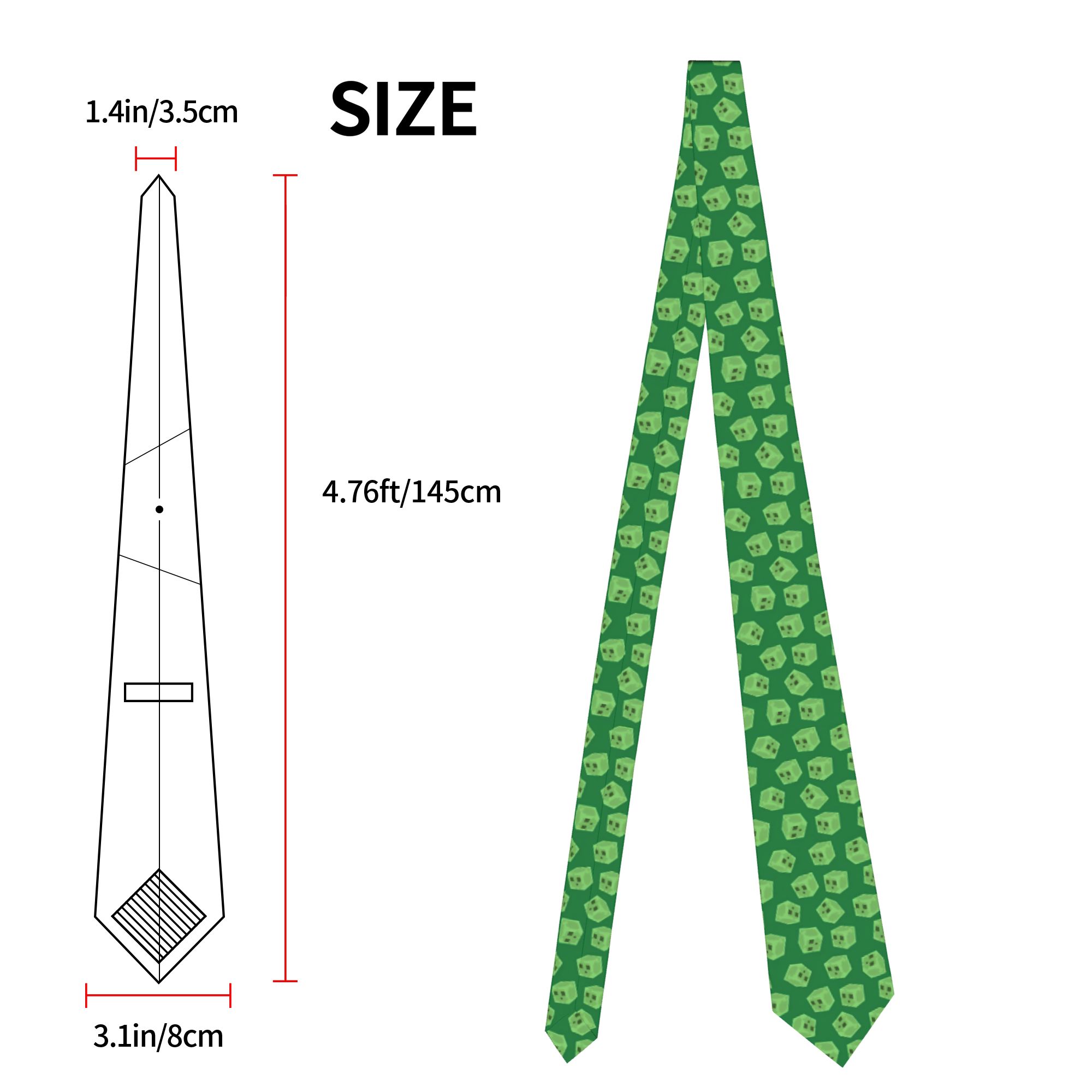 เนคไทลายสไลม์ครีปเปอร์สสำหรับผ - Men Accessories Wedding บทวิจารณ์และราคา
