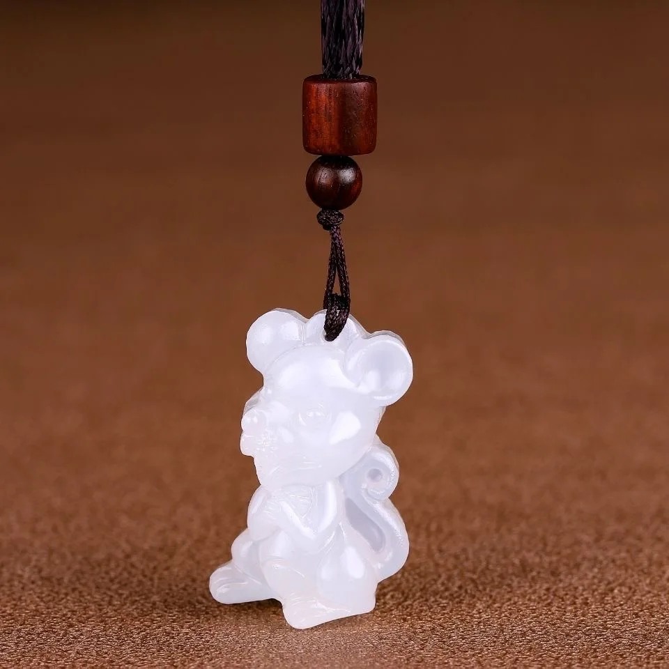 ธรรมชาติอัฟกานิสถานหยกสีขาวจีน - Men Accessories Hand บทวิจารณ์และราคา