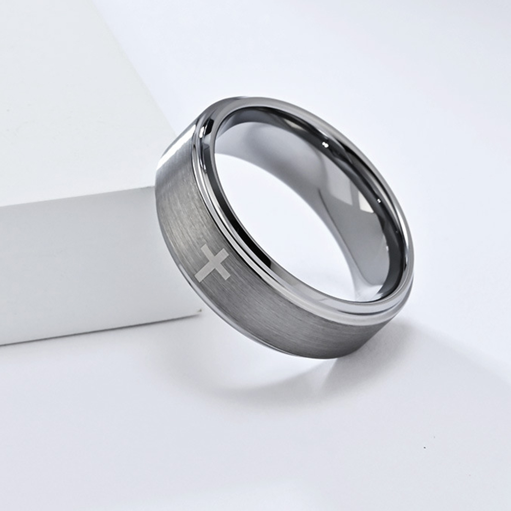 เรโทรไทเทเนียมเหล็กคริสเตียนพร - Men Accessories Wedding บทวิจารณ์และราคา