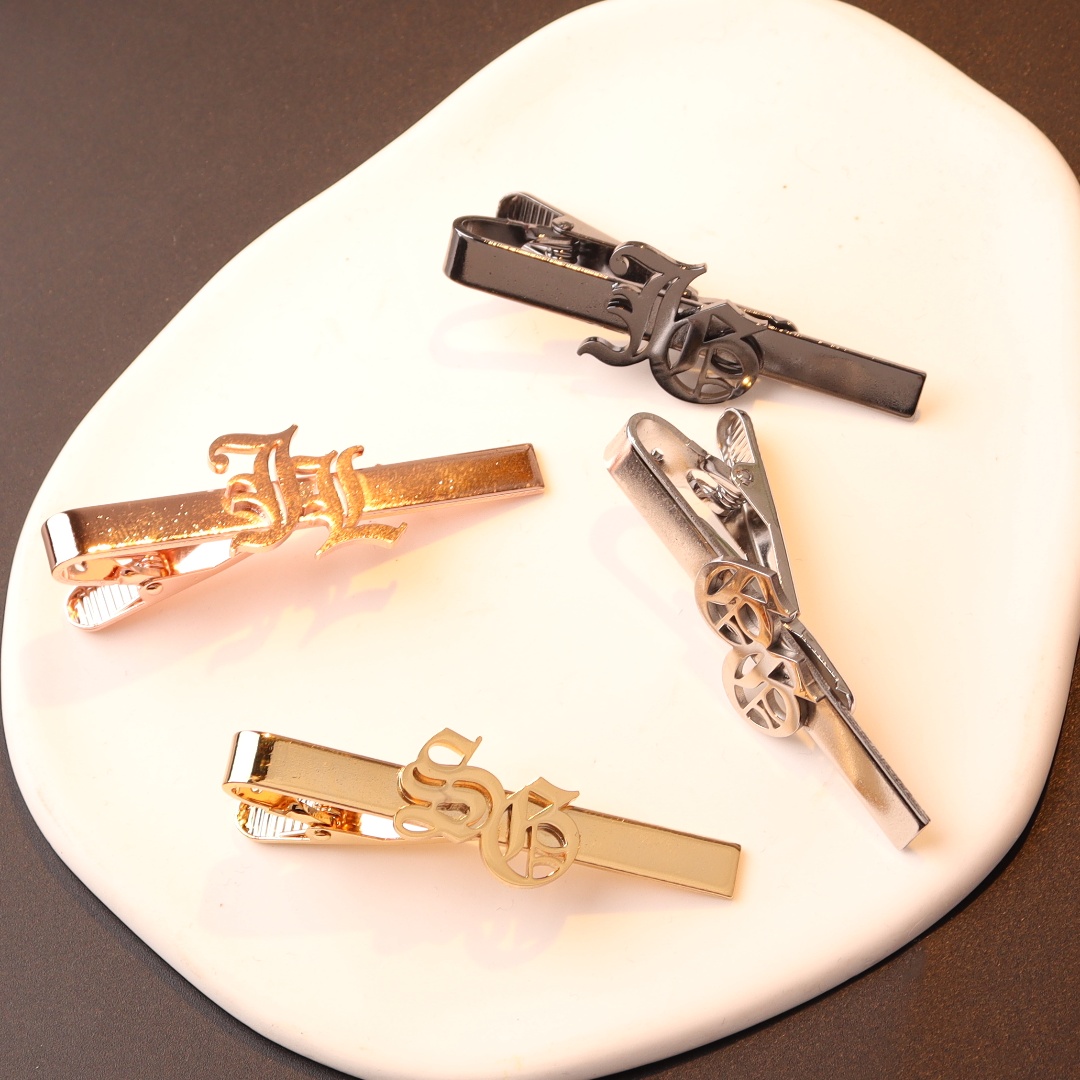 Custom ชื่อเริ่มต้น Tie คลิปสํ - Men Accessories Name บทวิจารณ์และราคา