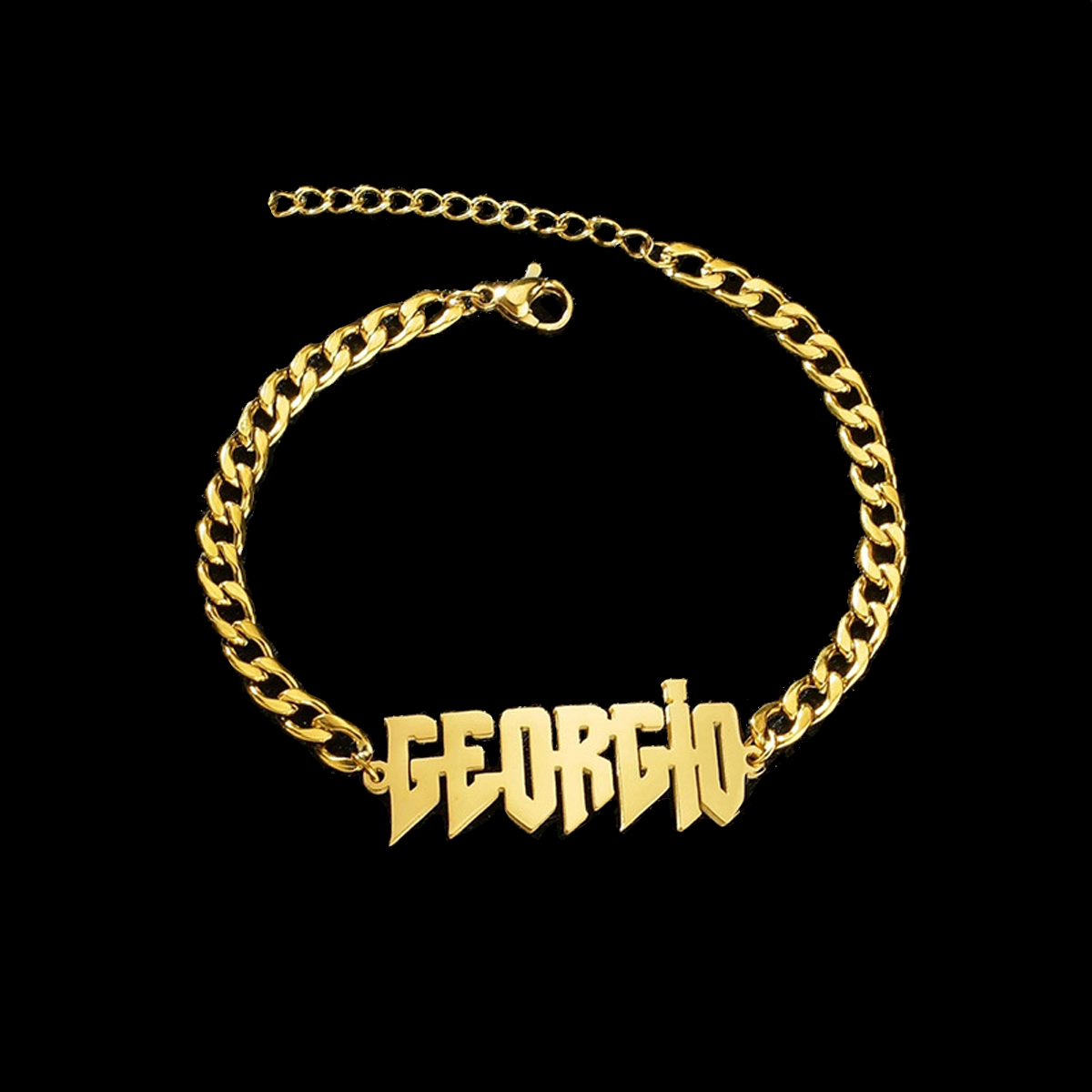 CUSTOM ป้ายสร้อยข้อมือสําหรับผ - Men Accessories Name บทวิจารณ์และราคา