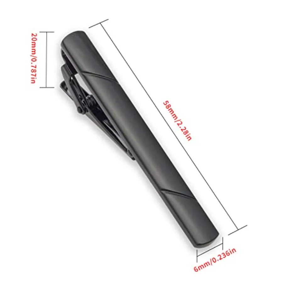 คลิปหนีบเนคไทสำหรับผู้ชาย 4 ชิ - Men Accessories For Gift บทวิจารณ์และราคา
