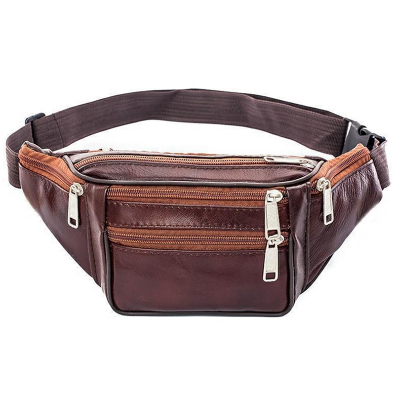 กระเป๋าคาดเอวหนังผู้ชาย กระเป๋ - Men Accessories Pack บทวิจารณ์และราคา